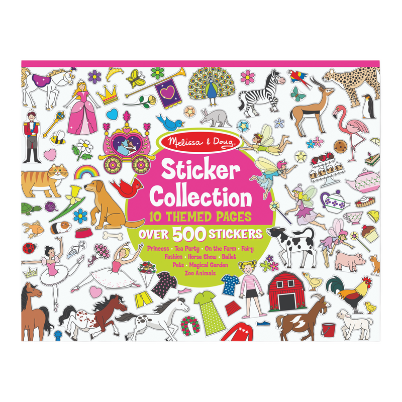 Melissa & Doug - Sticker Collection - Pink