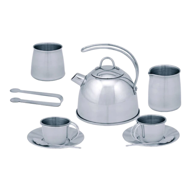 Melissa & Doug - Stainless Steel Tea Set