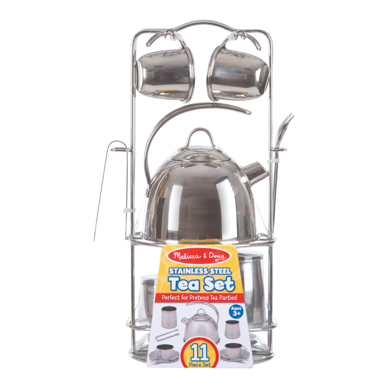 Melissa & Doug - Stainless Steel Tea Set