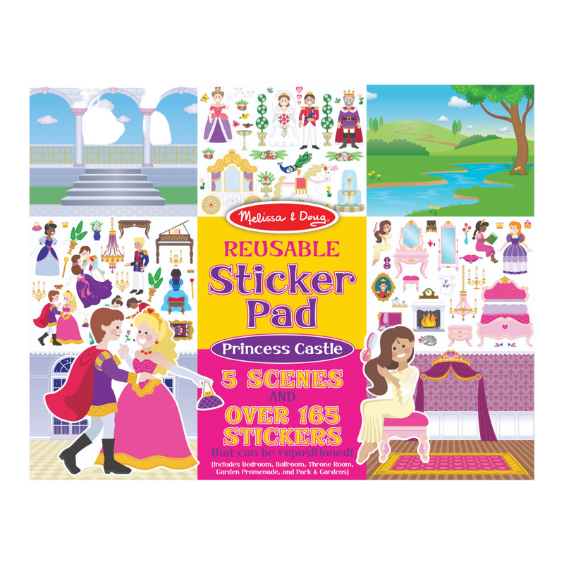 Melissa & Doug - Reusable Stickers - Castle