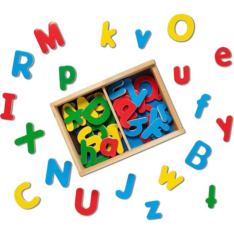 Melissa & Doug - Alphabet Magnets In A Box of 52