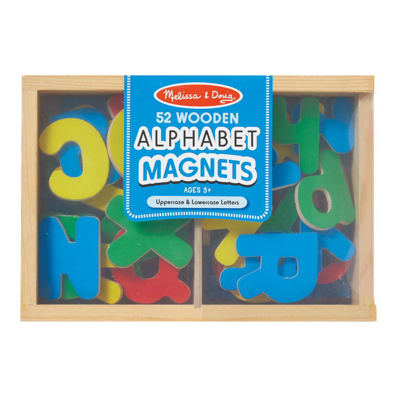 Melissa & Doug - Alphabet Magnets In A Box of 52