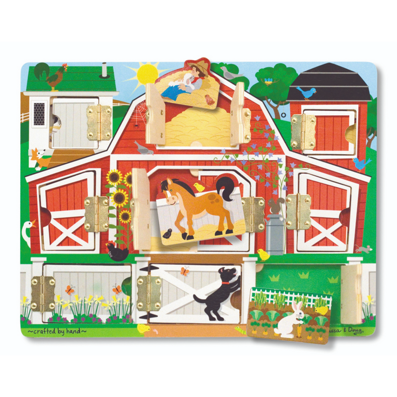 Melissa & Doug - Magnetic Farm Hide & Seek