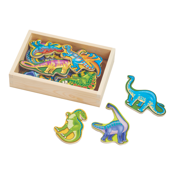 Melissa & Doug - Dinosaur Magnets In A Box of 20
