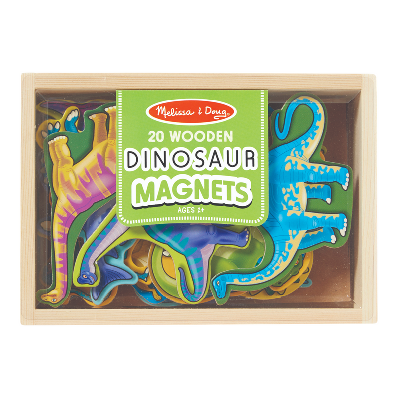 Melissa & Doug - Dinosaur Magnets In A Box of 20