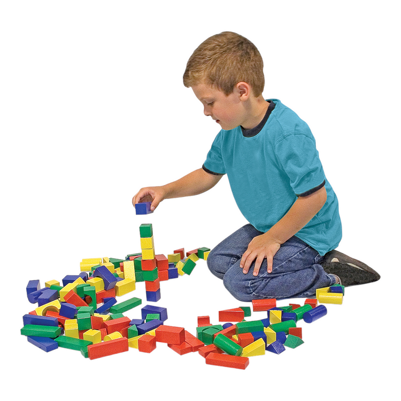 Melissa & Doug - 100 Wood Block Set