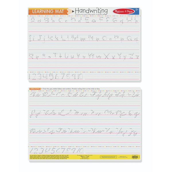 Melissa & Doug - Handwriting Write-A-Mat Bundle of 6