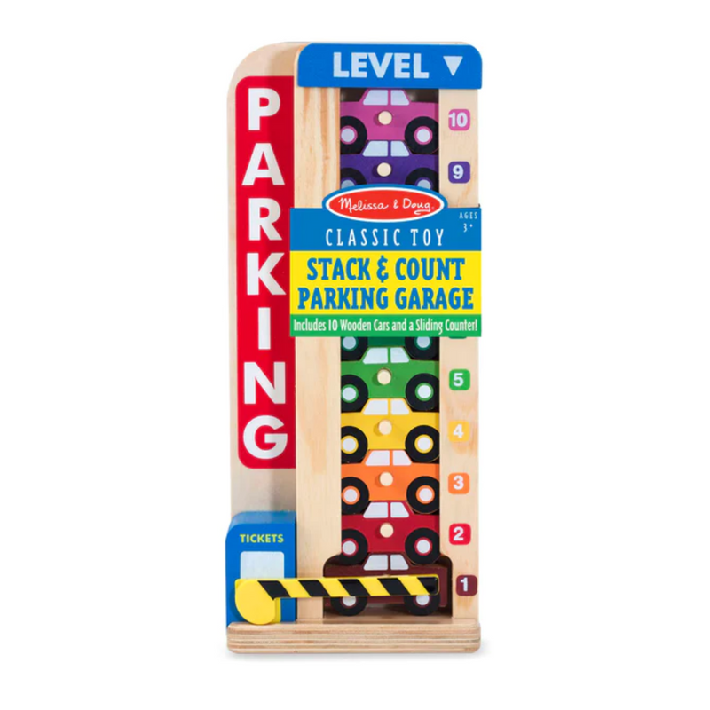 Melissa & Doug - Stack & Count Parking Garage