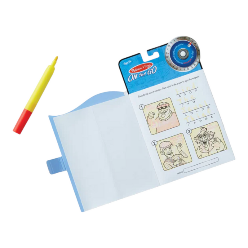 Melissa & Doug - On The Go - Secret Decoder - Game Book