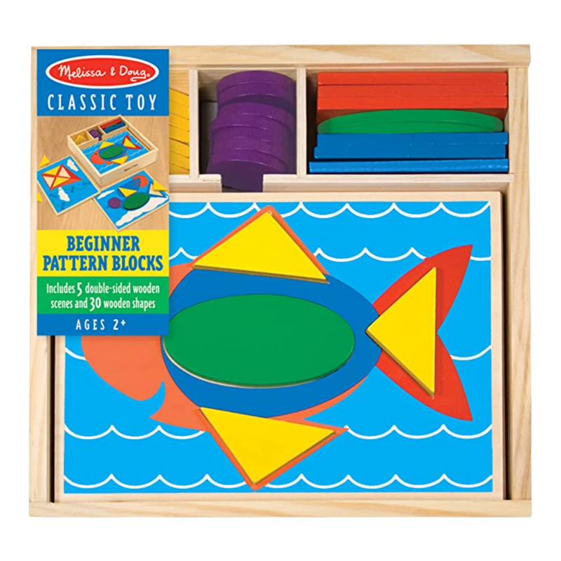 Melissa & Doug - Beginner Pattern Blocks