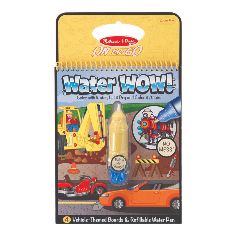 Melissa & Doug - On The Go - Water WOW! - Vehicles