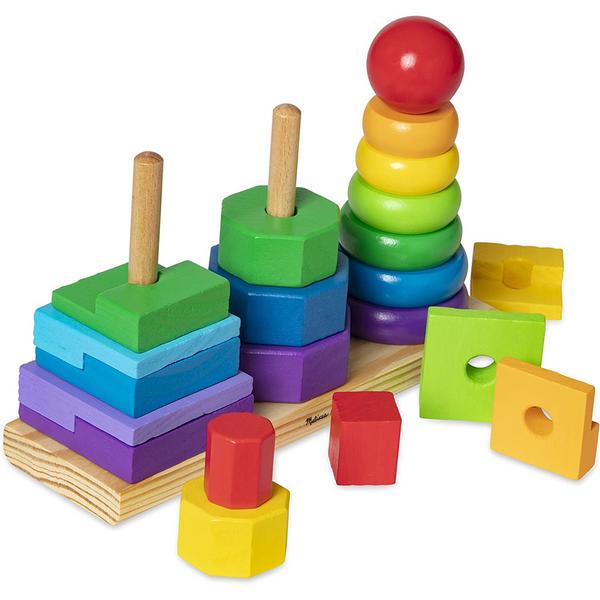 Melissa & Doug - Geometric Stacker