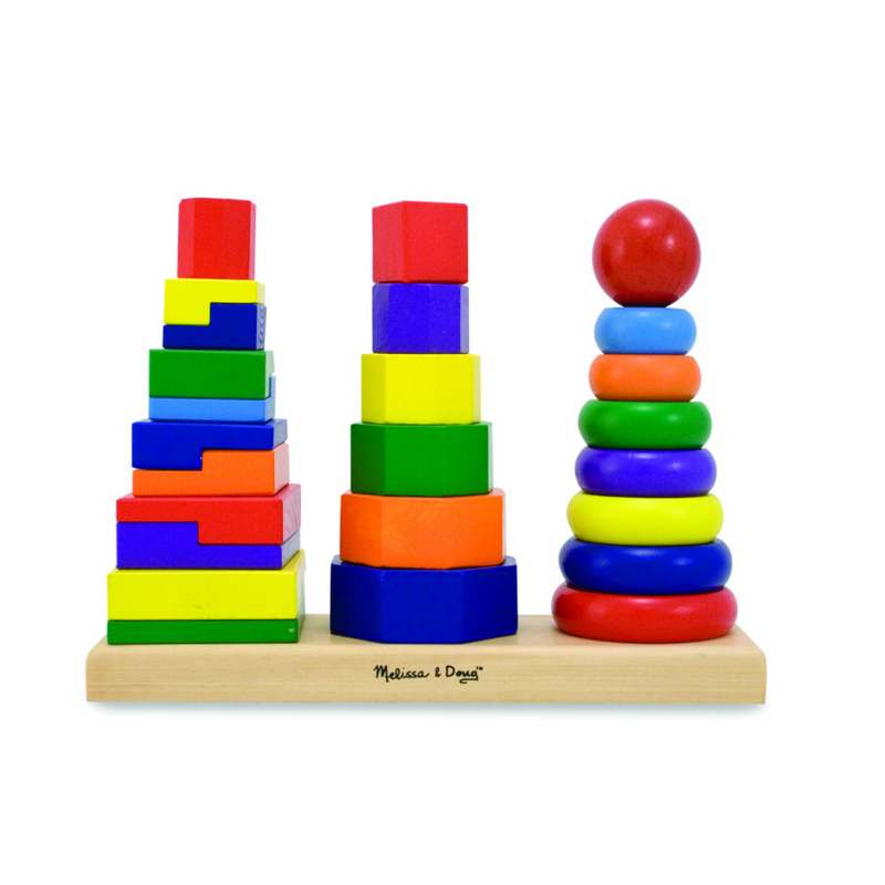 Melissa & Doug - Geometric Stacker