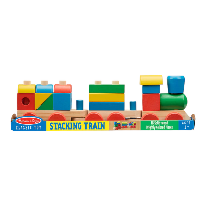 Melissa & Doug - Wooden Stacking Train