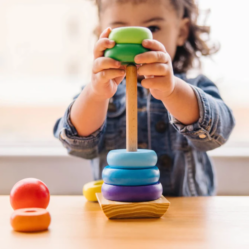 Melissa & Doug - Rainbow Stacker