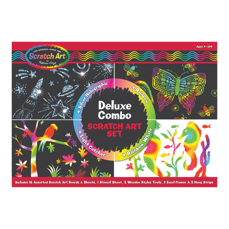 Melissa & Doug - Scratch Magic Deluxe Kit