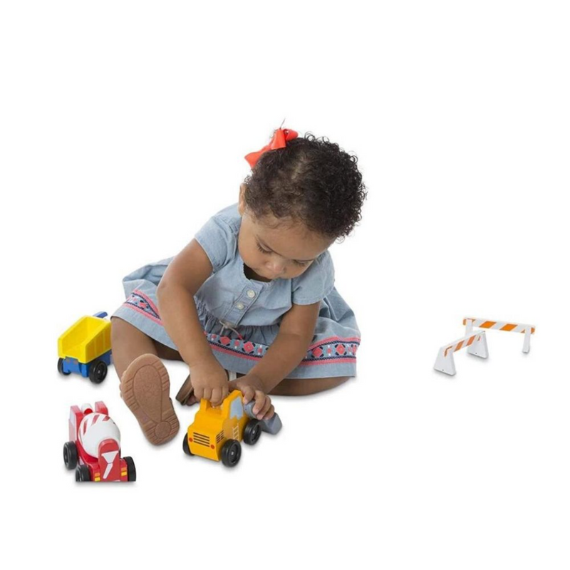 Melissa & Doug - Construction Vehicle Set