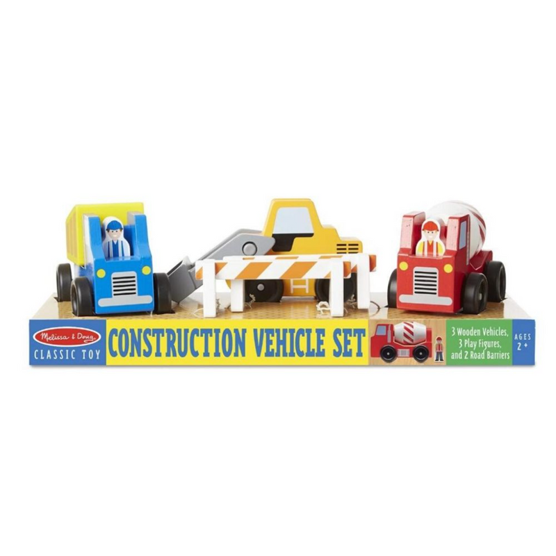 Melissa & Doug - Construction Vehicle Set