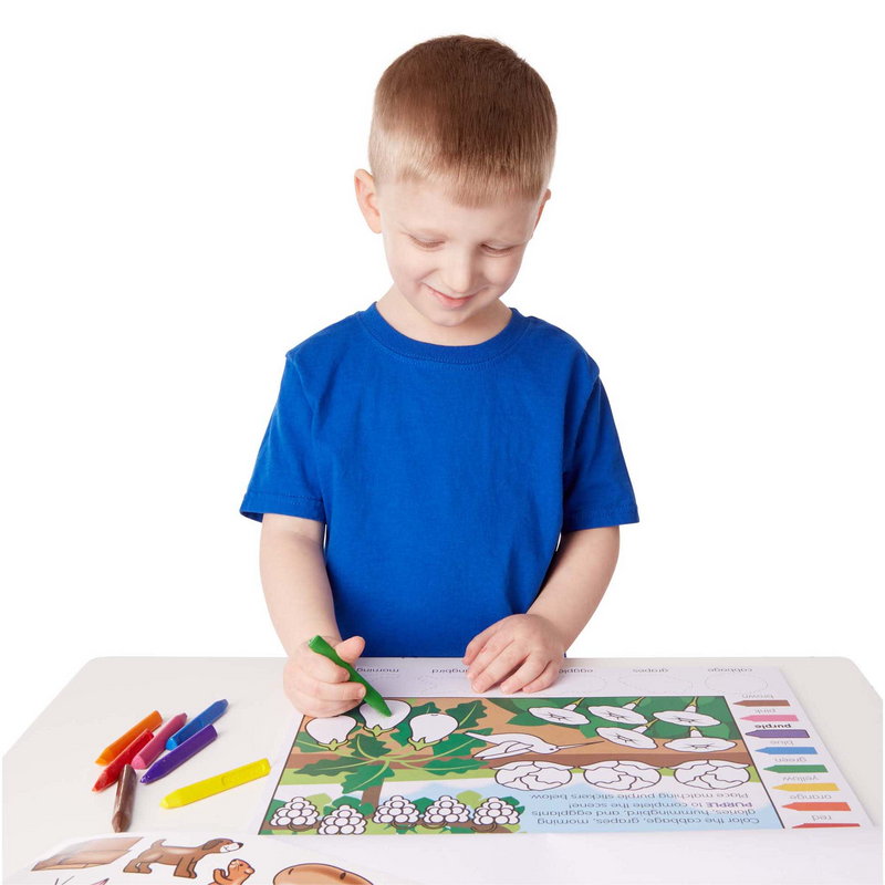 Melissa & Doug - Colours & Shapes Activity Pad