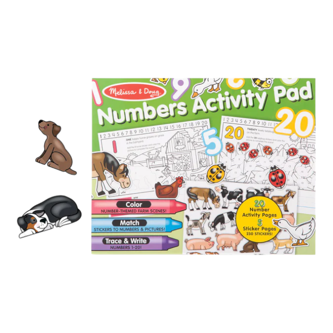 Melissa & Doug - Numbers Activity Pad