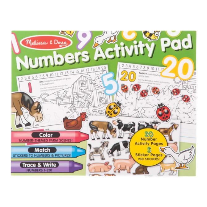 Melissa & Doug - Numbers Activity Pad