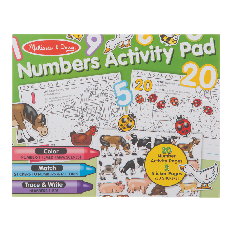 Melissa & Doug - Numbers Activity Pad