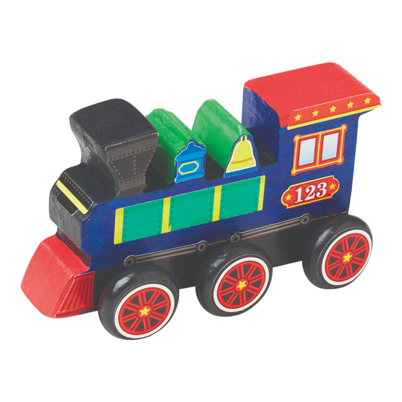 Melissa & Doug - Wooden Train - DYO