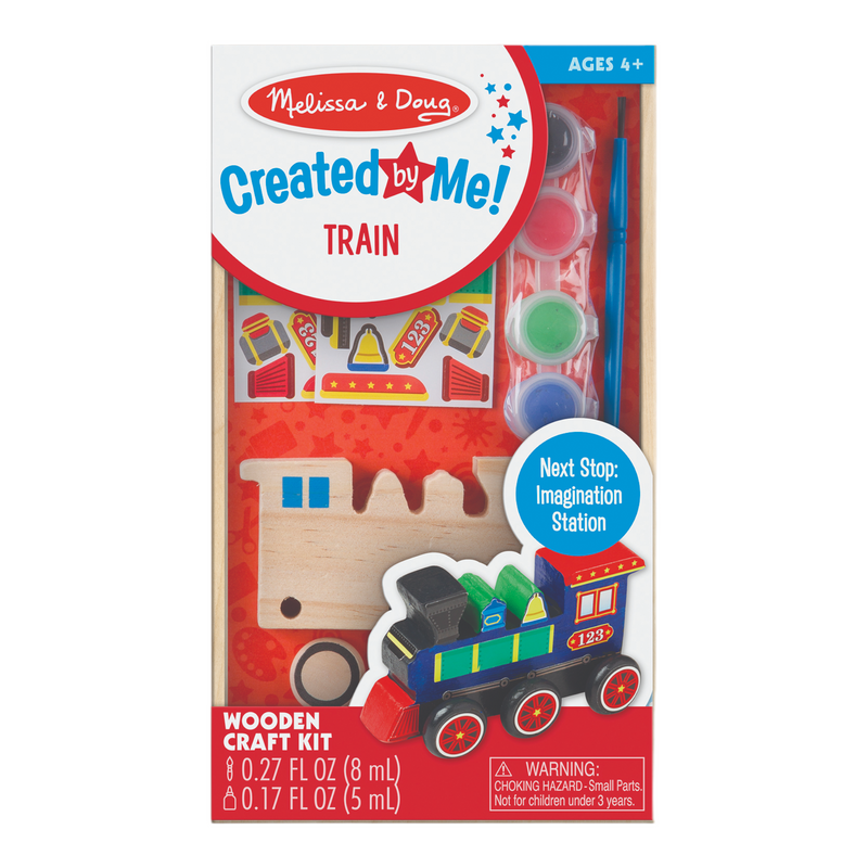 Melissa & Doug - Wooden Train - DYO