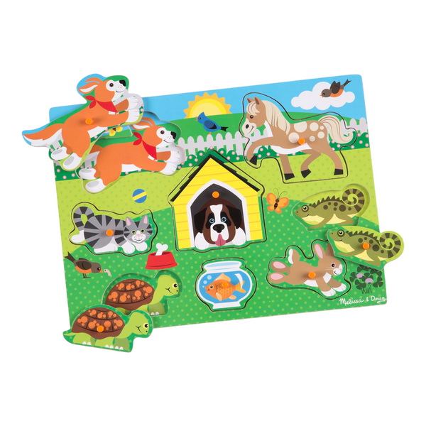 Melissa & Doug - Pets Peg Puzzle