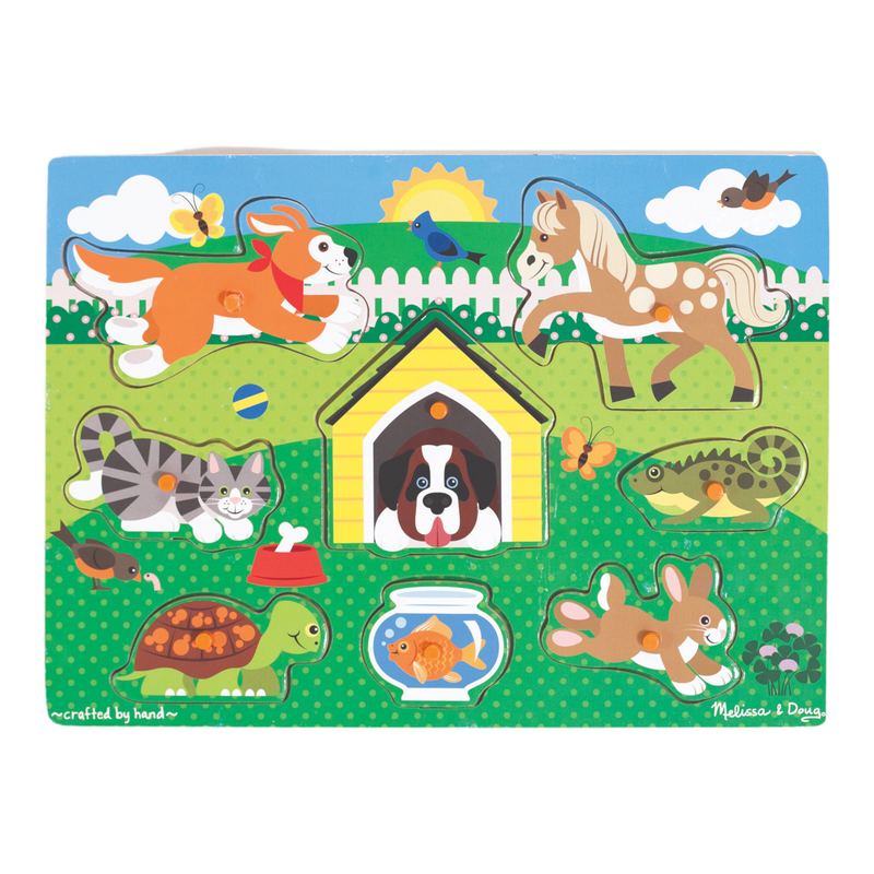 Melissa & Doug - Pets Peg Puzzle