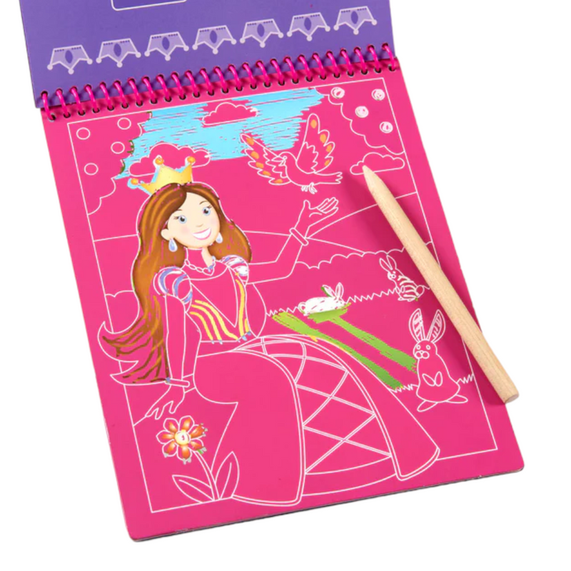 Melissa & Doug - On The Go -Scratch Art - Fairy Tale