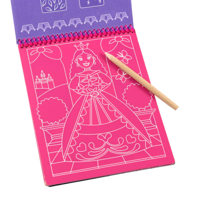 Melissa & Doug - On The Go -Scratch Art - Fairy Tale