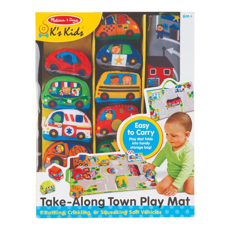 Melissa & Doug - Take-Along Town Play Mat