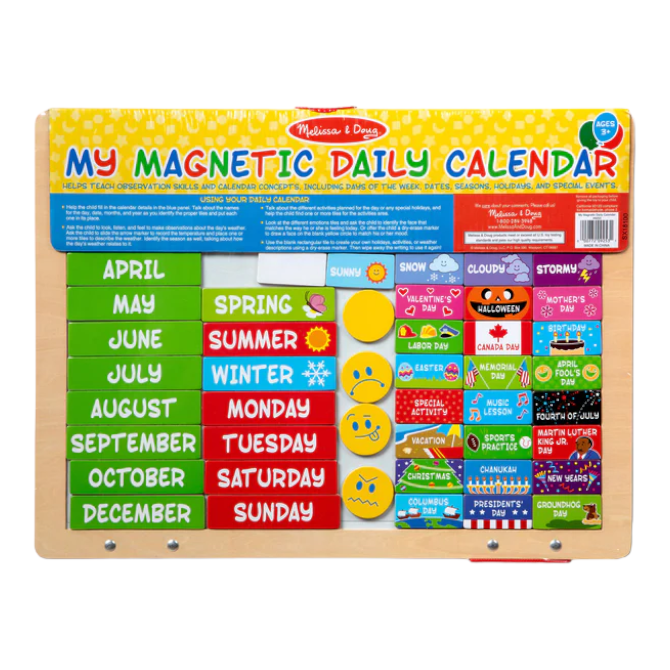 Melissa & Doug - My Daily Magnetic Calendar