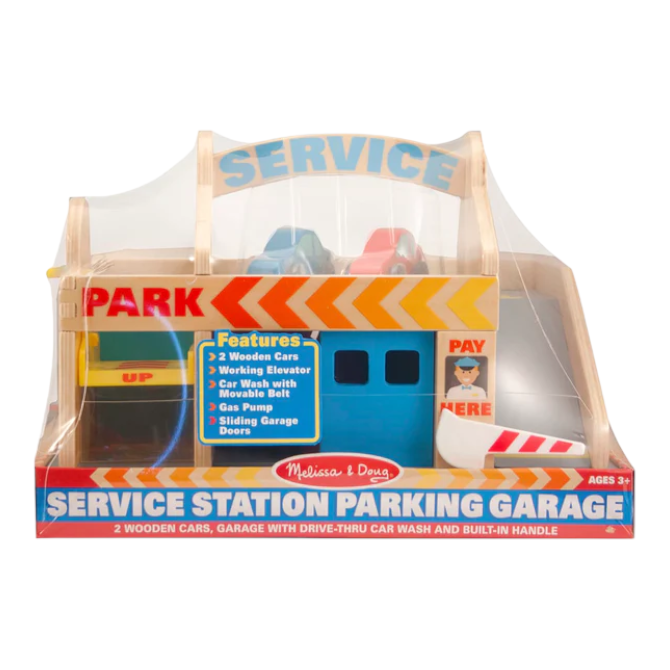 Melissa & Doug - Service Station Parking Garage