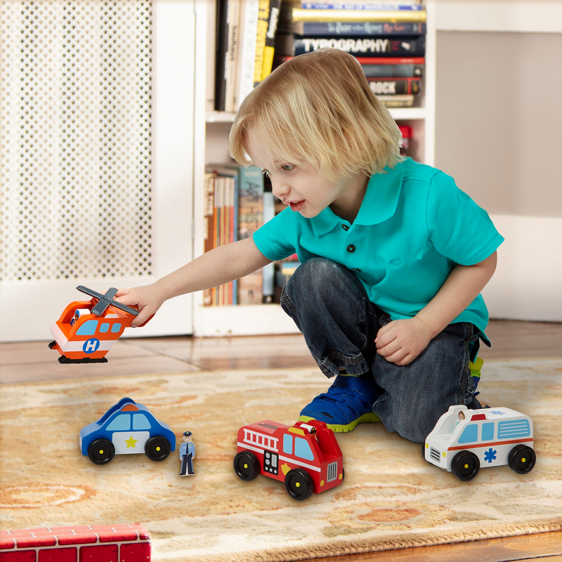 Melissa & Doug - Emergency Vehicle Set