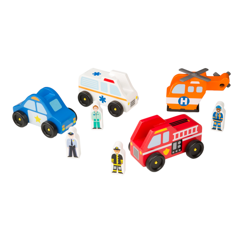 Melissa & Doug - Emergency Vehicle Set