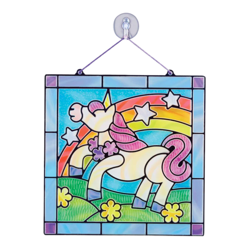 Melissa & Doug Stained Glass Made Easy - Unicorn