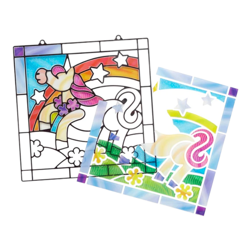 Melissa & Doug Stained Glass Made Easy - Unicorn