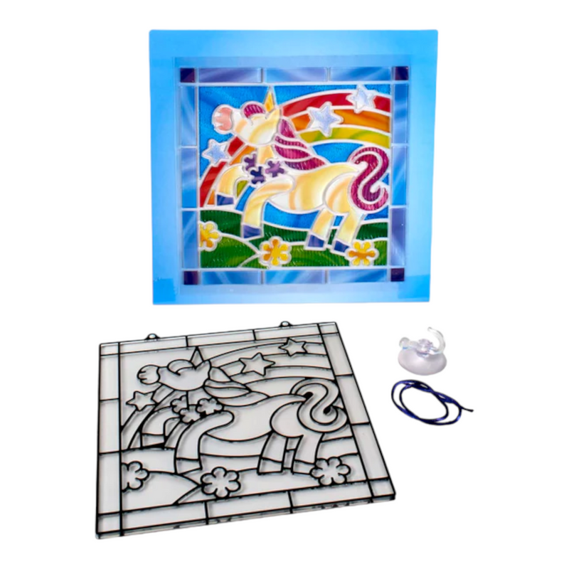 Melissa & Doug Stained Glass Made Easy - Unicorn