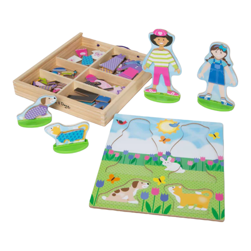 Melissa & Doug - Best Friends Magnetic Dress-Up