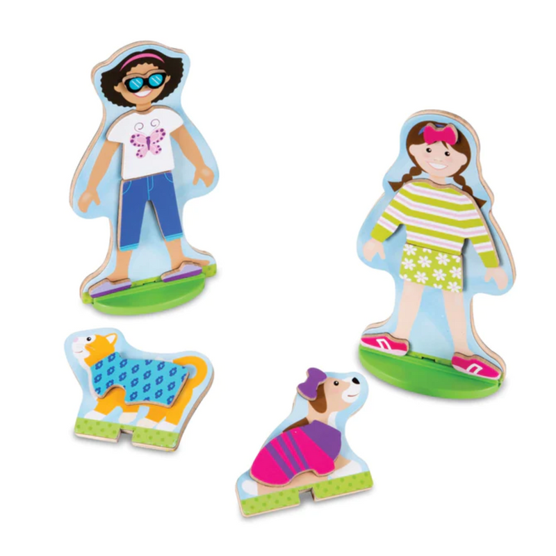 Melissa & Doug - Best Friends Magnetic Dress-Up