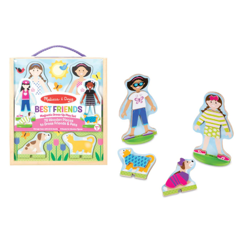 Melissa & Doug - Best Friends Magnetic Dress-Up