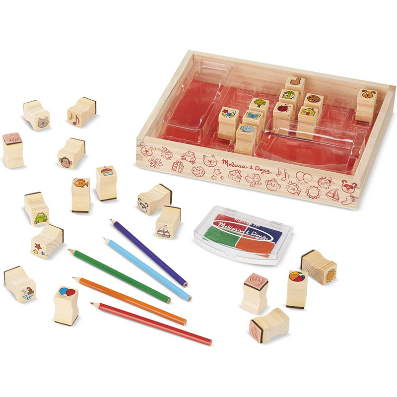 Melissa & Doug - Favorite Objects Stamp Set