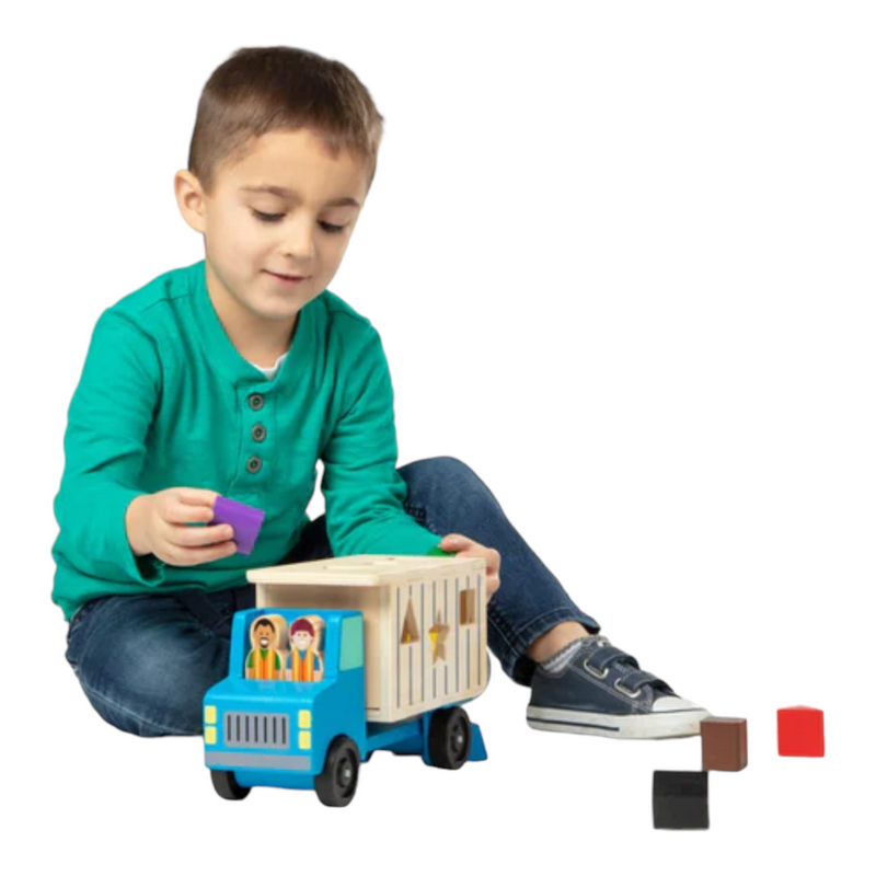 Melissa & Doug - Shape-Sorting Dump Truck