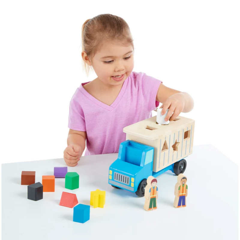 Melissa & Doug - Shape-Sorting Dump Truck