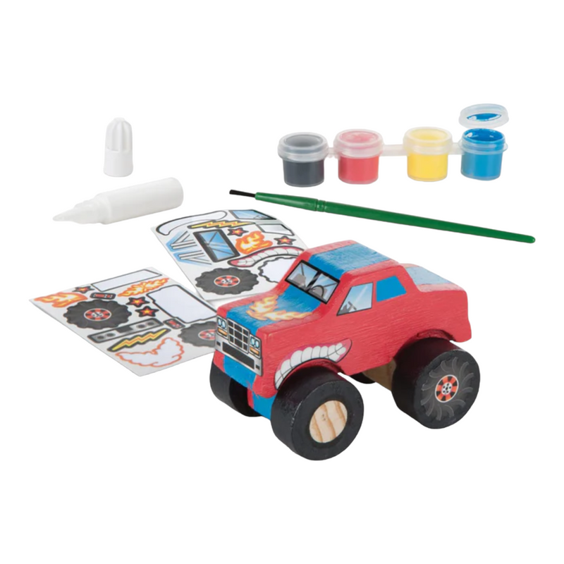 Melissa & Doug - Wooden Monster Truck - DYO