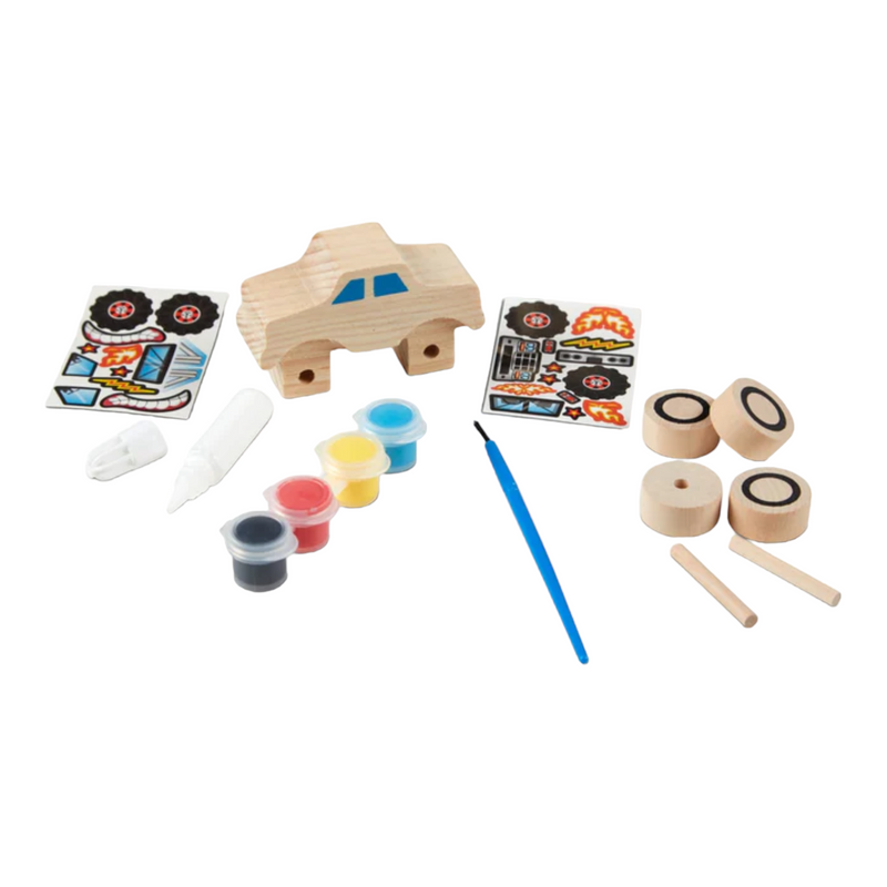 Melissa & Doug - Wooden Monster Truck - DYO