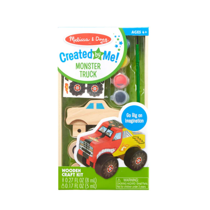 Melissa & Doug - Wooden Monster Truck - DYO