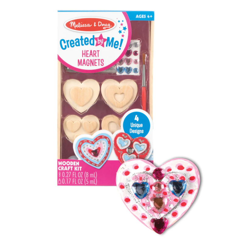 Melissa & Doug - Created by Me! Heart Magnets